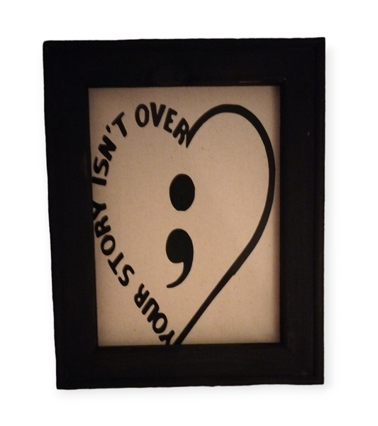 Your story isn't over yet Canvas Print