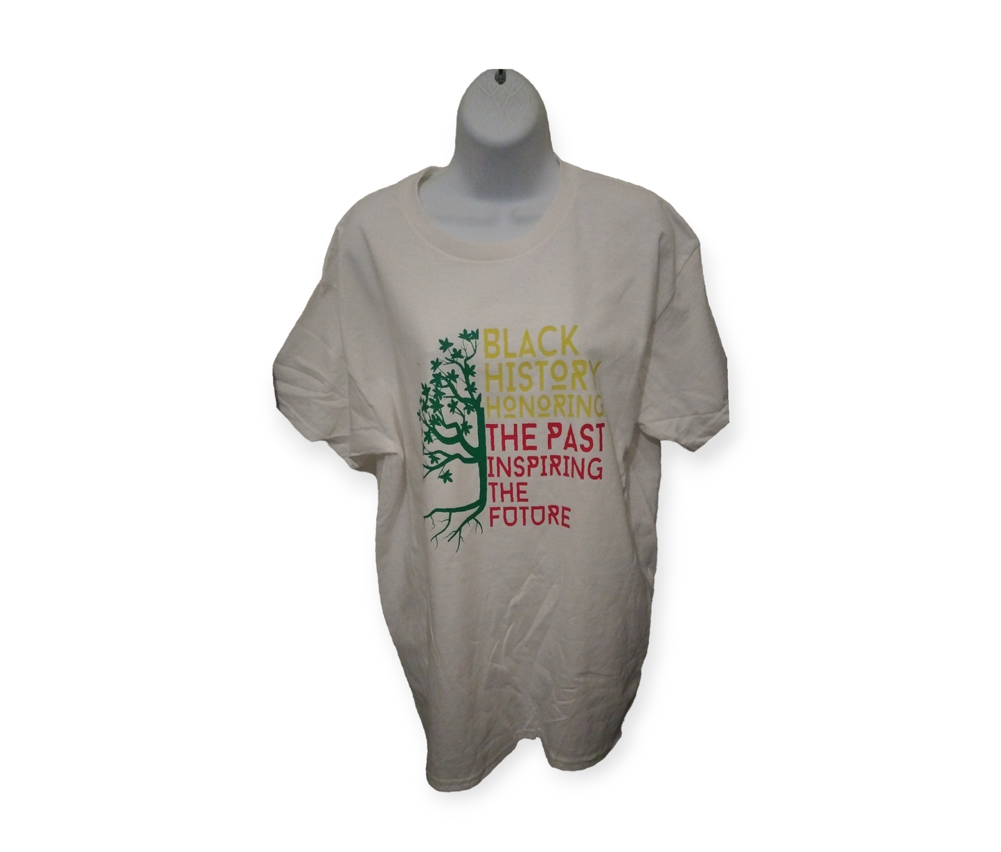 Black History Honoring the past inspiring the future T-shirt