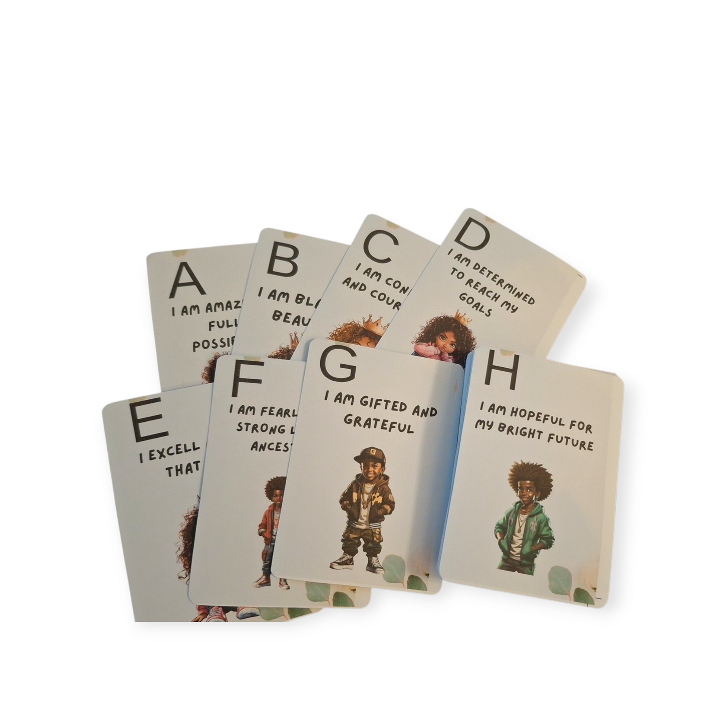 ABC's of Believing in Me Affirmation Cards