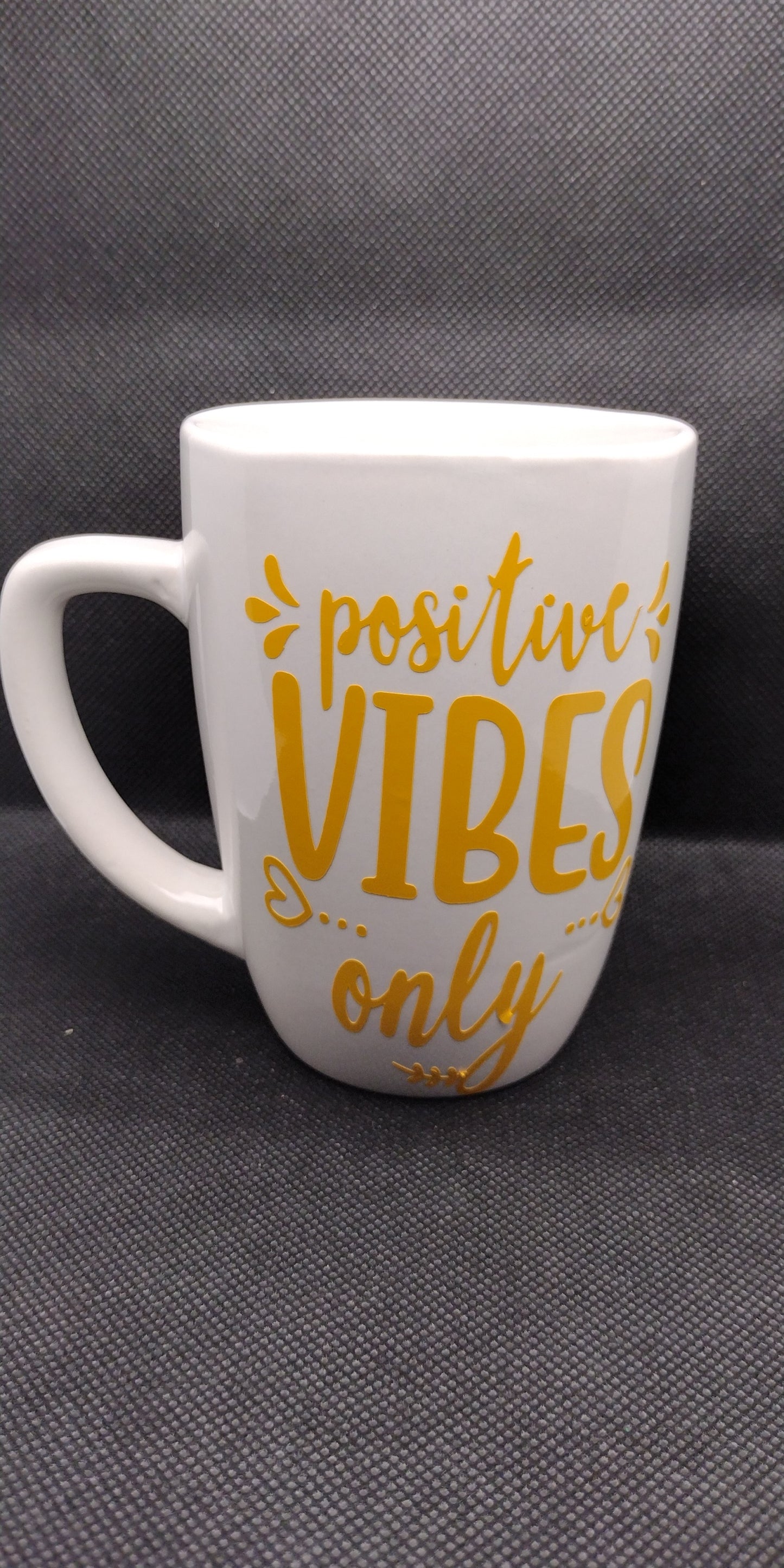 Positive Vibes Only Ceramic Mug