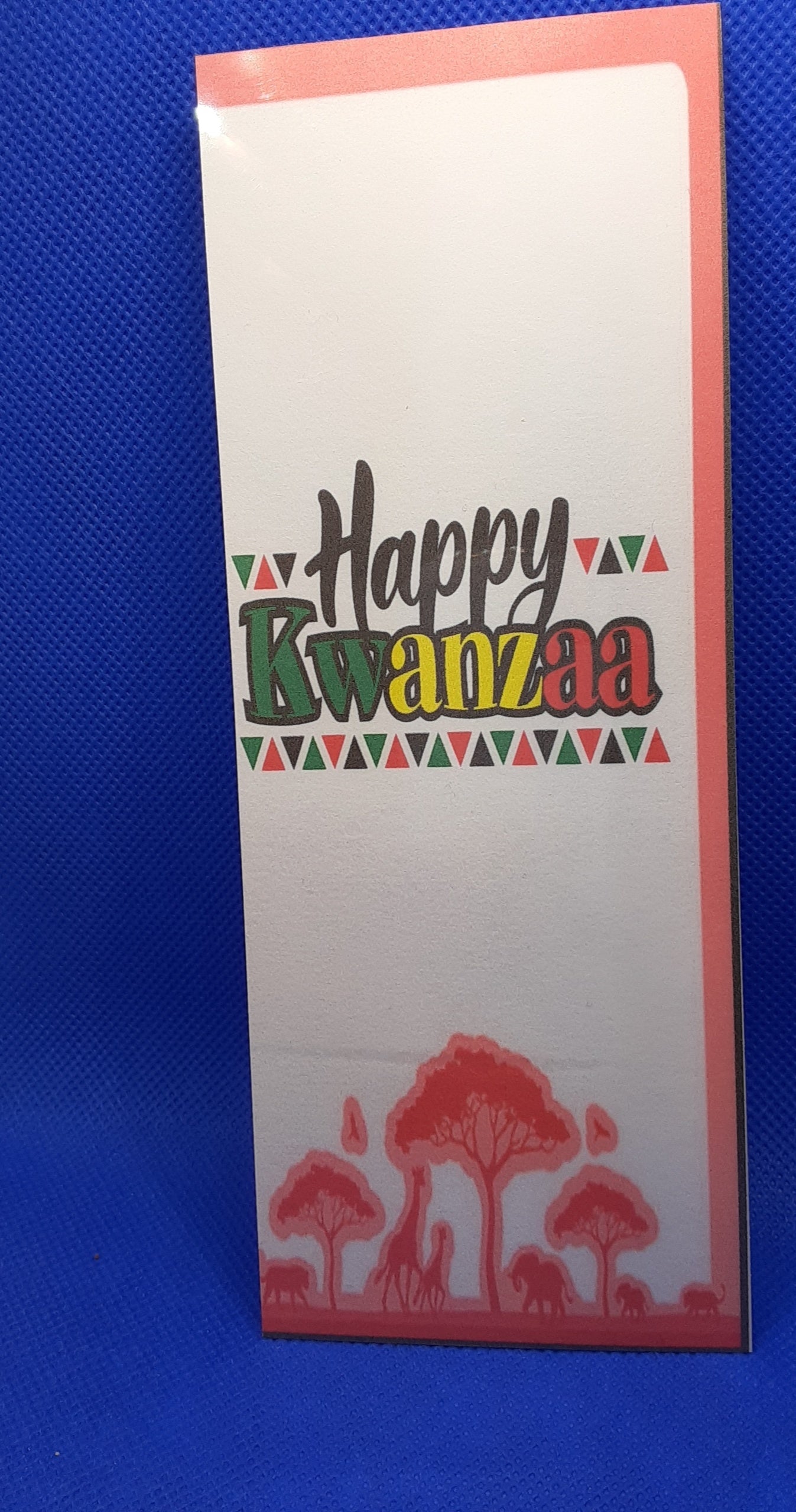 Happy Kwanzaa Bookmark
