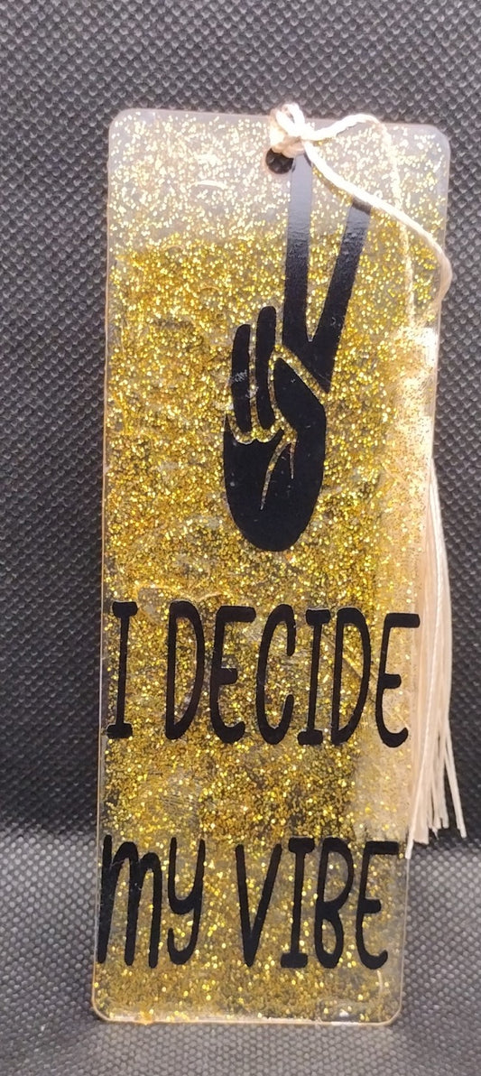 Glitter Acrylic Bookmarks