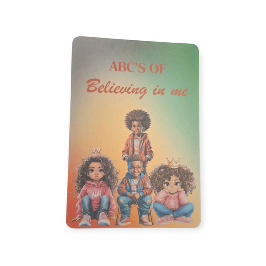 ABC's of Believing in Me Affirmation Cards