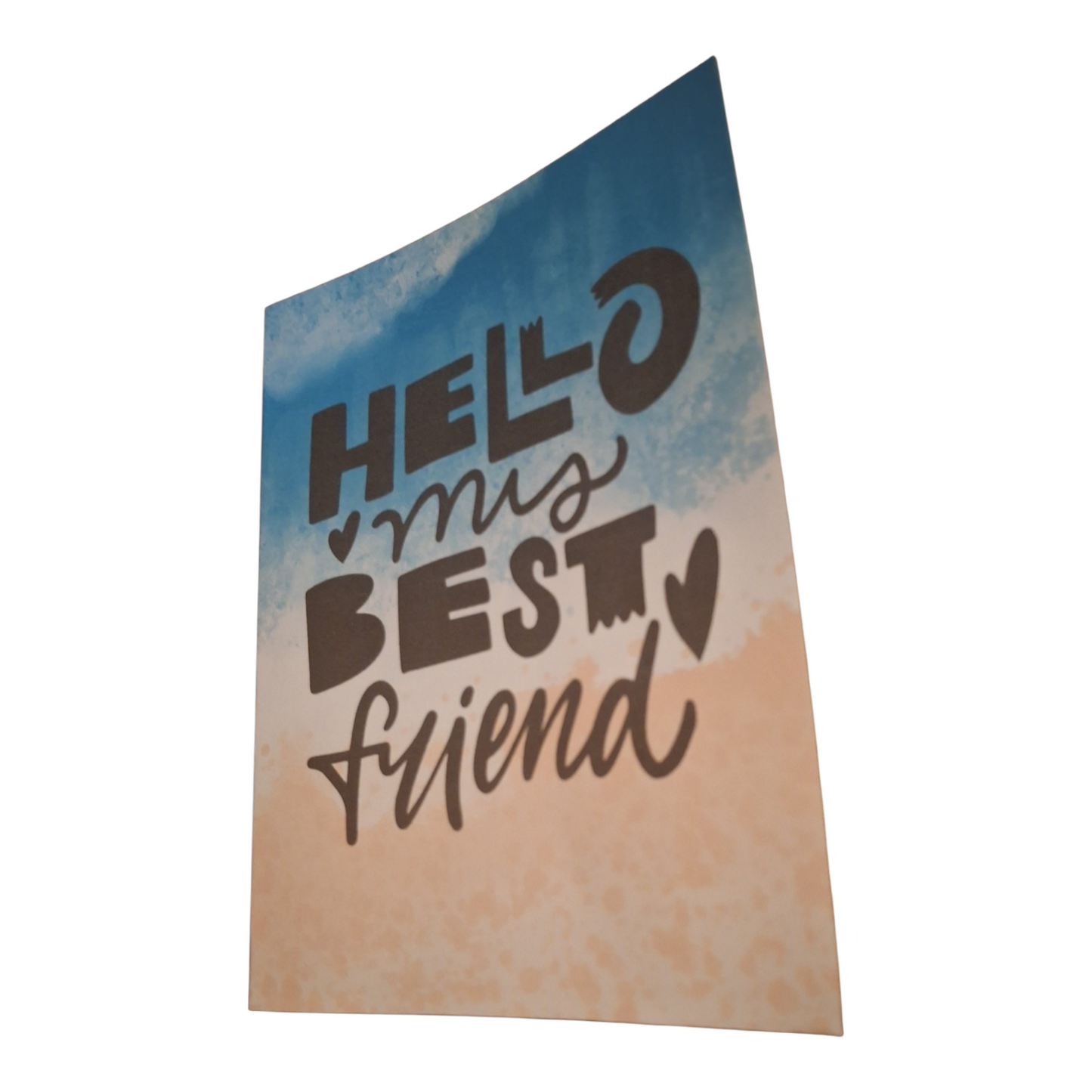 Holding space Greeting Cards