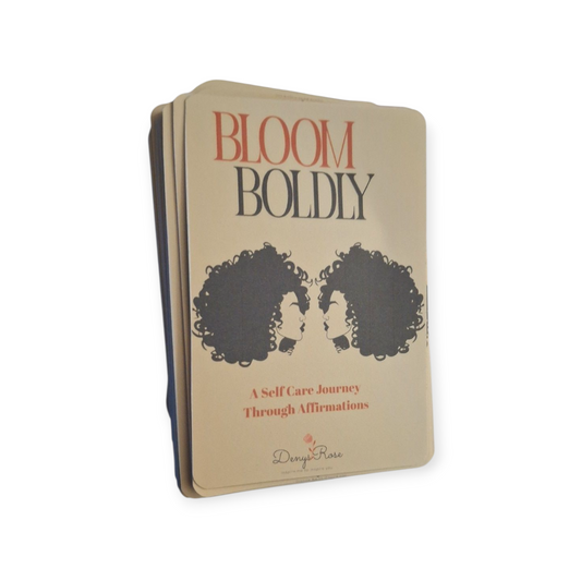 Bloom Boldly Affirmation Cards
A Self-Care Journey Through Affirmations