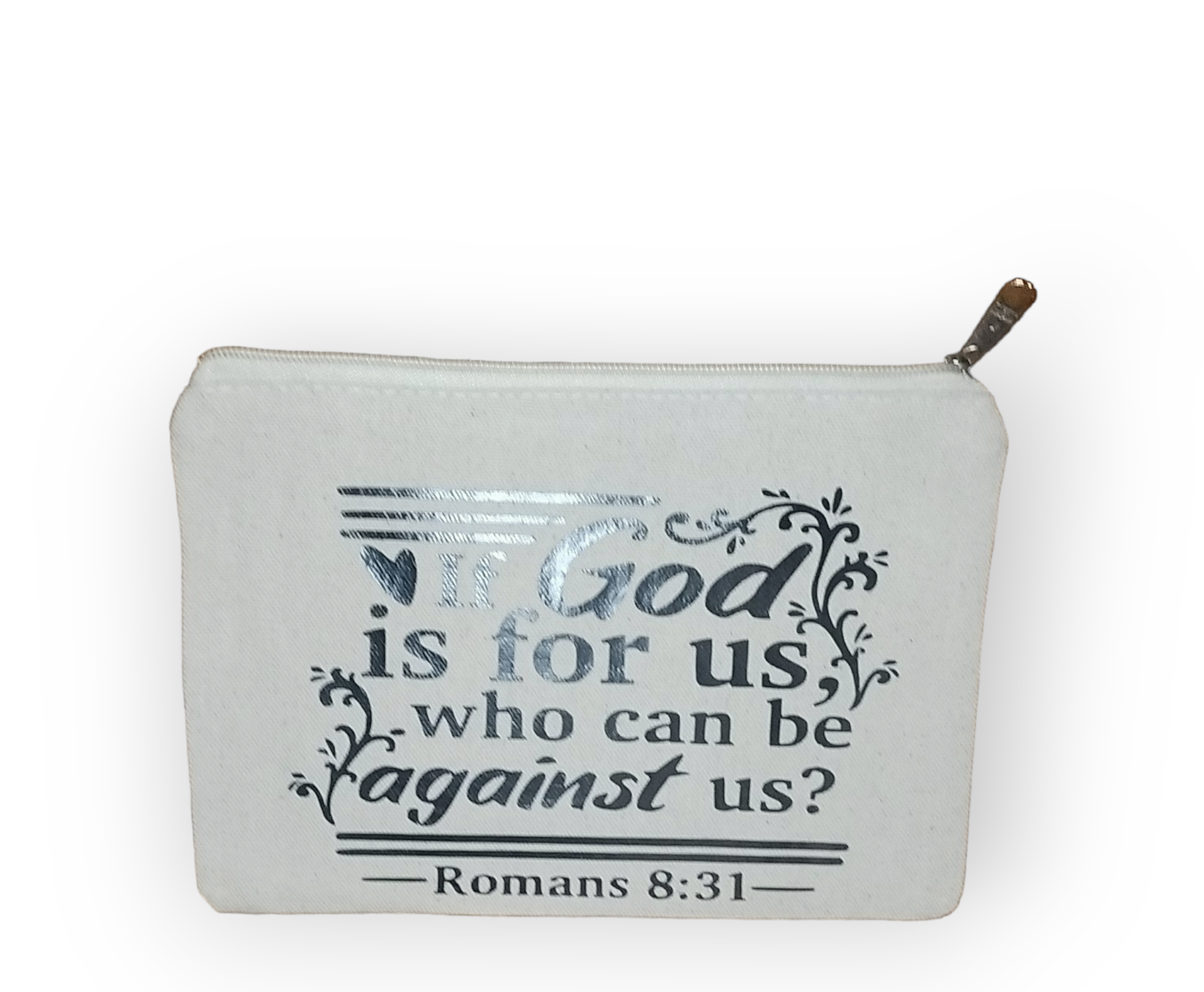 Of God is For Us Who Can Be Against Us Canvas Bag