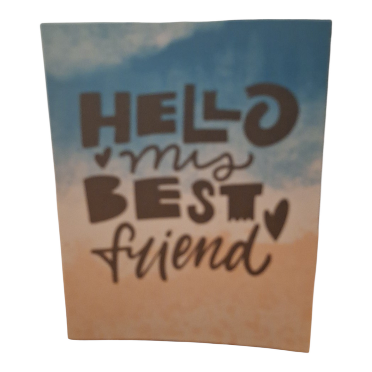 Holding space Greeting Cards