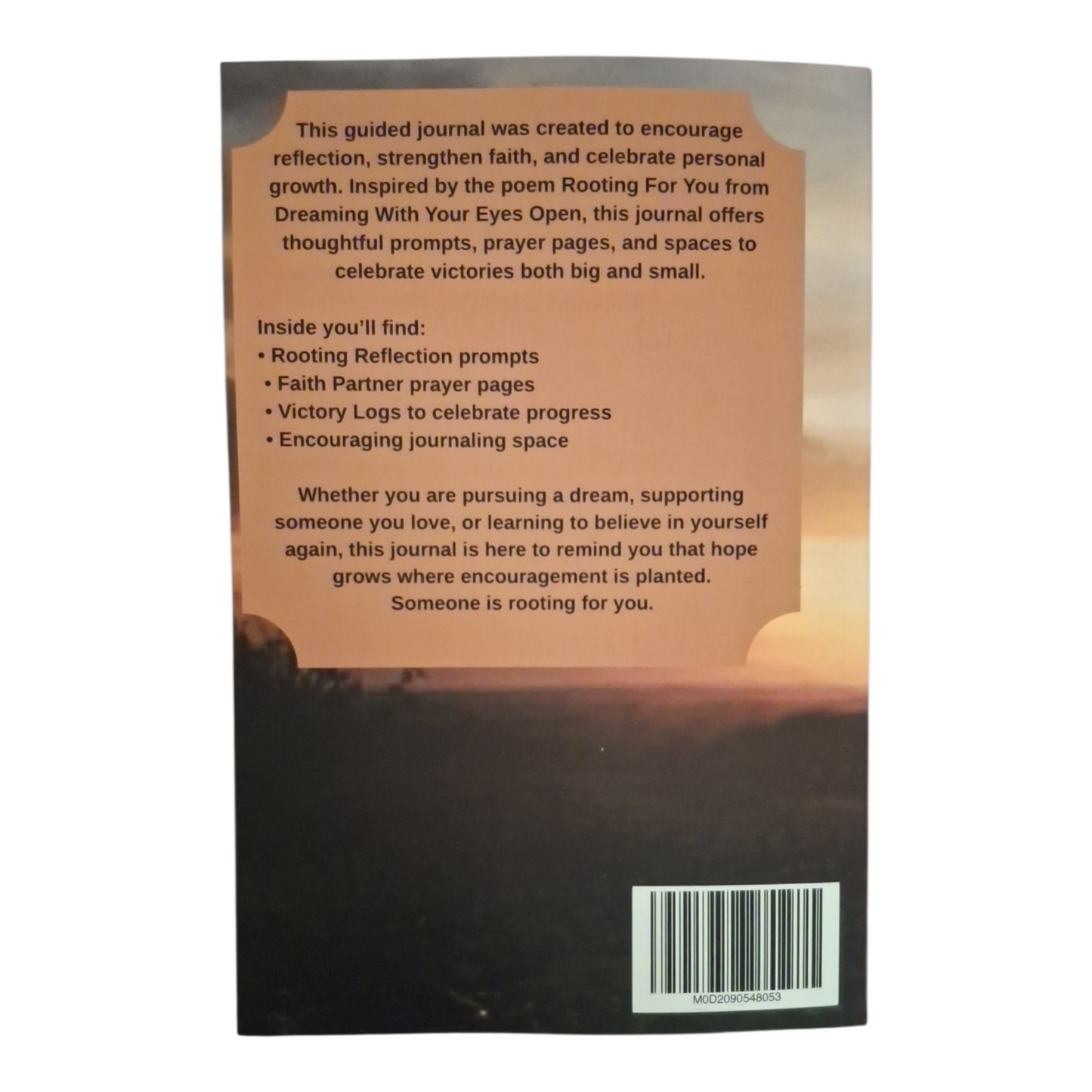 Rooting For You: A Journal of Hope and Encouragement