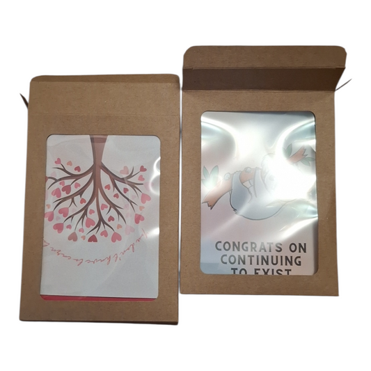 Holding space Greeting Cards