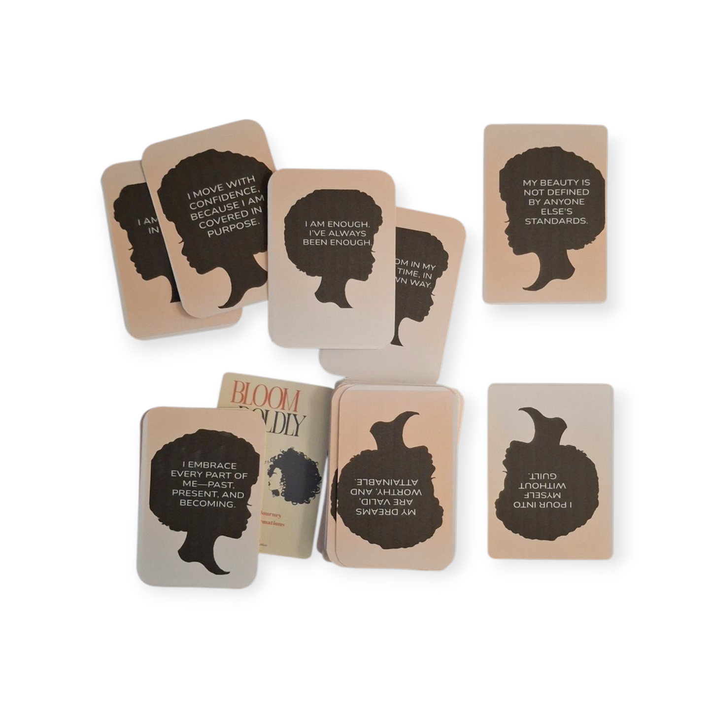 Bloom Boldly Affirmation Cards
A Self-Care Journey Through Affirmations