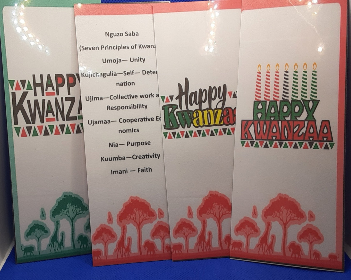 Happy Kwanzaa Bookmark