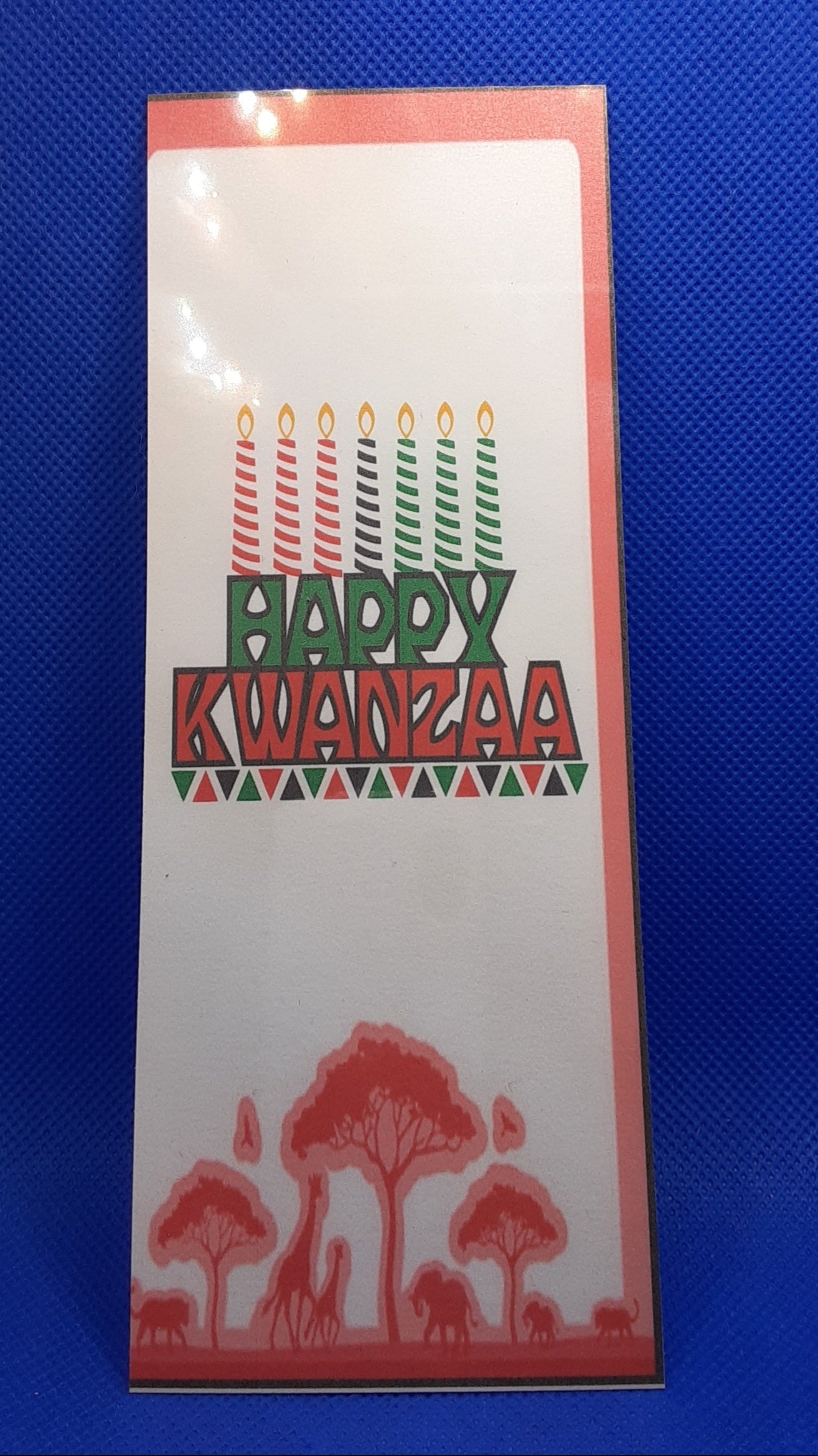 Happy Kwanzaa Bookmark