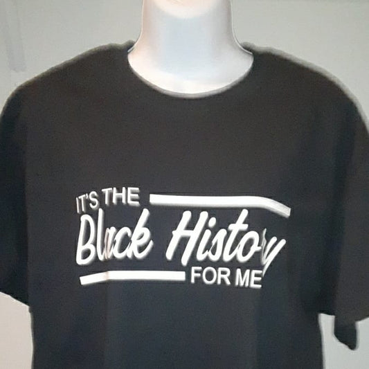 It's the Black History for me