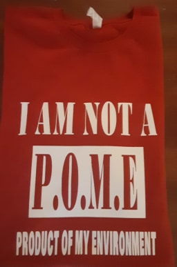 I AM NOT A P.O.M.E. PRODUCT OF MY ENVIRONMENT T - Shirt