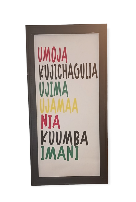 Nguzo Saba Kwanzaa Principles
