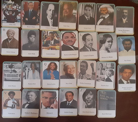 African American (Alphabet Flash Cards)