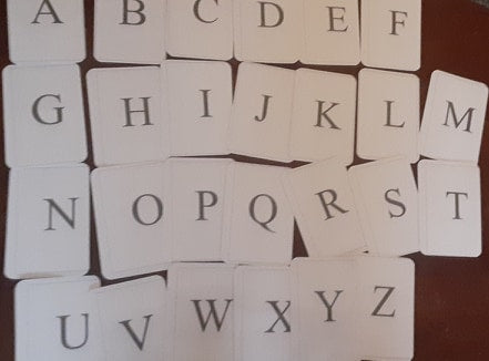 Alphabet Flash Cards